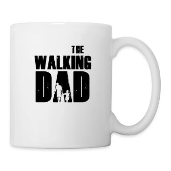 The walking Dad - Tasse - Weiß - Rechts