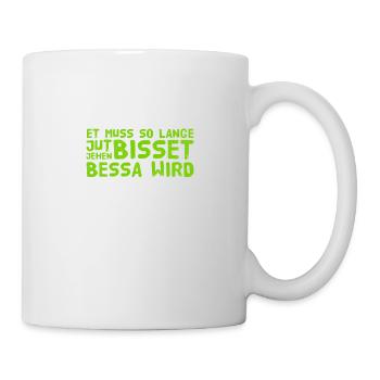 alles wird gut - Tasse - Weiß - Rechts