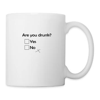 Are You Drunk - Mug - white - Right