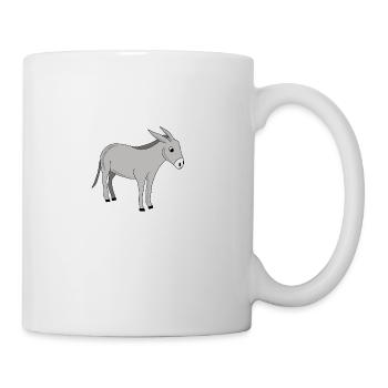 Donkey *** blank - Mug - white - Right