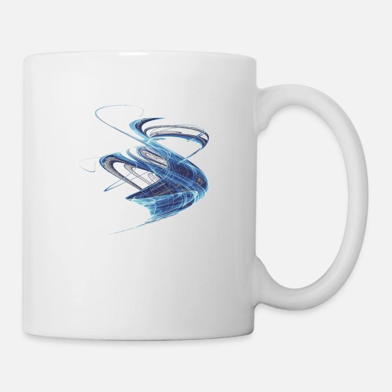 Aquarelle art peinture graphique image chaos 13720ice - Mug blanc - blanc