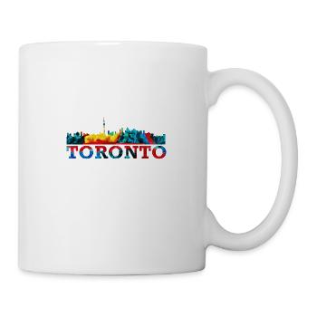 Skyline Toronto Impression Japan Souvenir Gift - Mug - white - Right