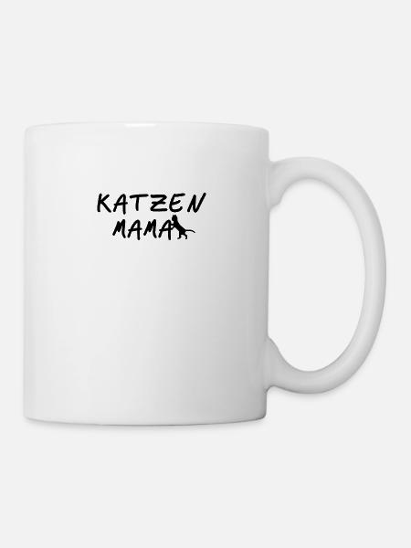 Katze - Tasse - Weiß