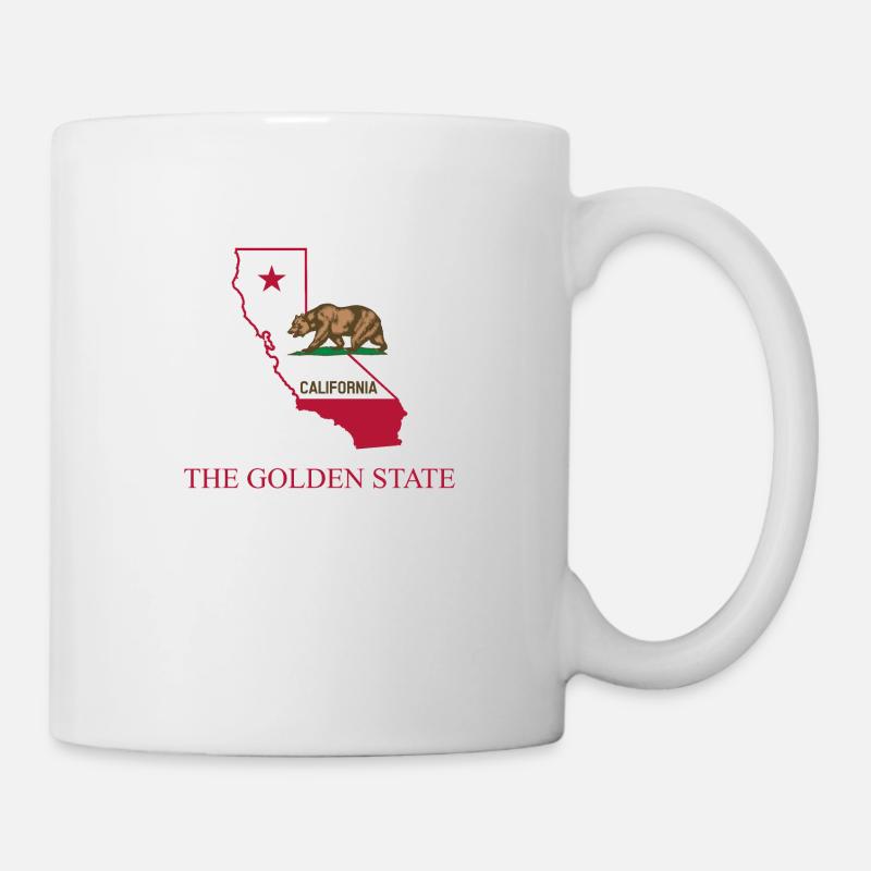 The Golden State - Tasse - Weiß