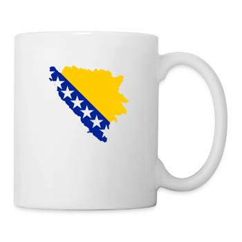 drapeau bosnie-herzégovine cadeau bosnie - Mug blanc - blanc - Droite