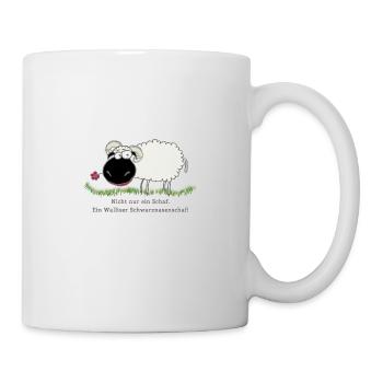 Schwarznasenschaf - Tasse - Weiß - Rechts