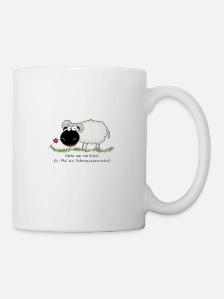 Schwarznasenschaf - Tasse - Weiß