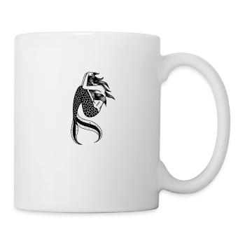 Distressed Mermaid - Mug - white - Right