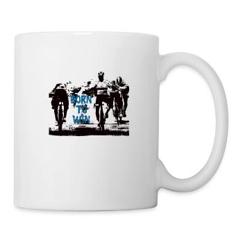 geboren um zu gewinnen 3 - Tasse - Weiß - Rechts