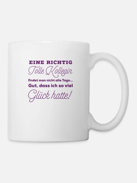 EINE RICHTIG TOLLE KOLLEGIN - Tasse - Weiß