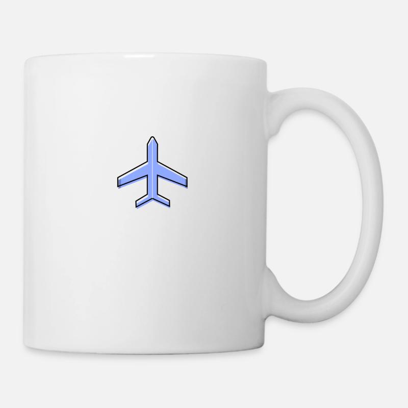 Airplane - Mug - white