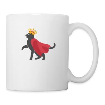 Couronne de chat - Mug blanc - blanc - Droite