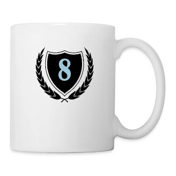 armoiries 8 - Mug blanc - blanc - Droite