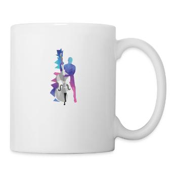 Kontrabass - Tasse - Weiß - Rechts
