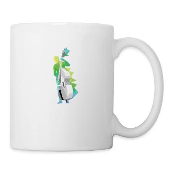Kontrabass - Tasse - Weiß - Rechts