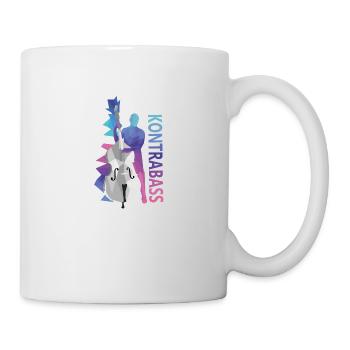 Kontrabass - Tasse - Weiß - Rechts