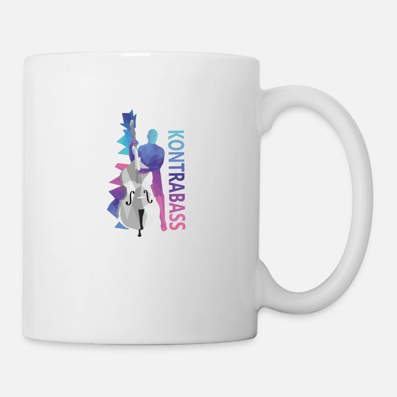 Contrebasse - Mug blanc - blanc