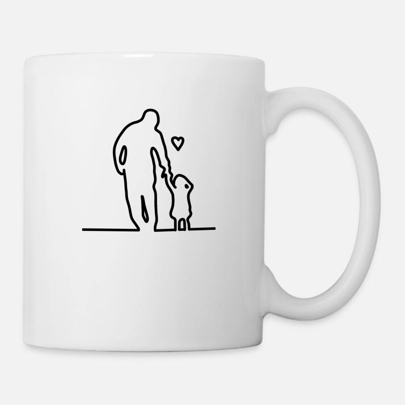 Father daughter - Mug - white