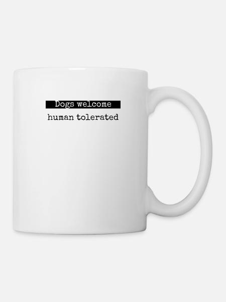 dog lover designs animal shelter dog sayings - Tasse - Weiß