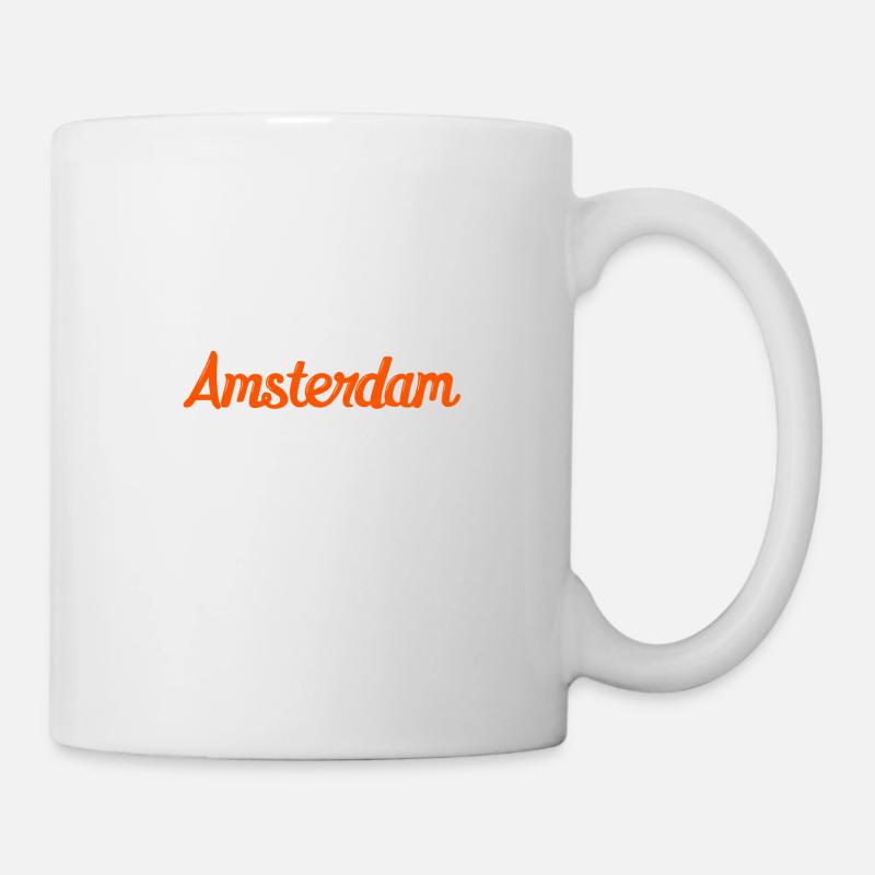 Amsterdam - Mug blanc - blanc