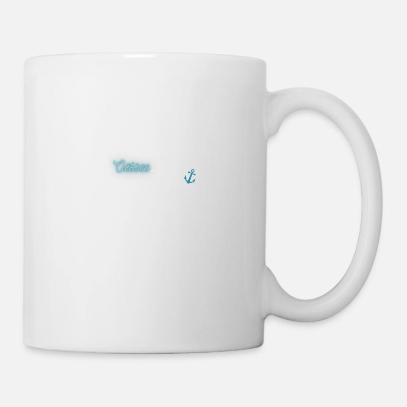 Ostsee Anker - Tasse - Weiß