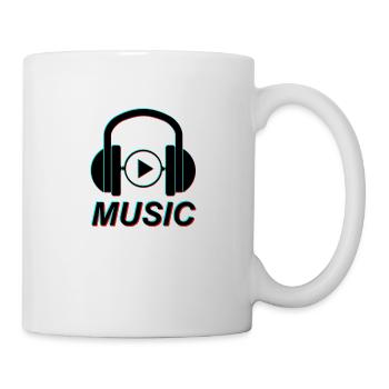 Musik | Music | Beats - Tasse - Weiß - Rechts