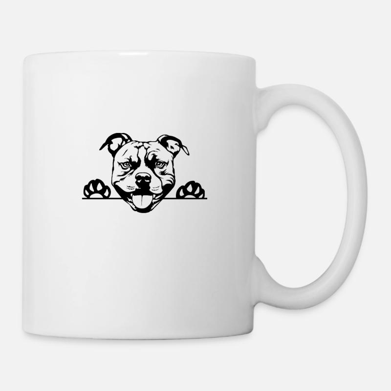 Pitbull - Tasse - Weiß