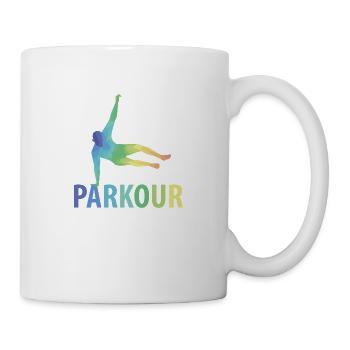 Parkour gift - Mug - white - Right