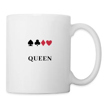 QUEEN (Card game) - Mug - white - Right