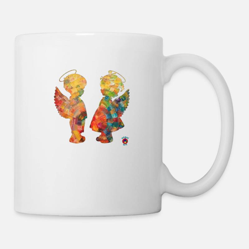 Anges enfants - energy art - Mug blanc - blanc