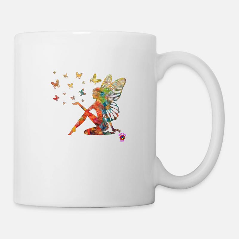 Fairy 10 - energy art - Mug - white