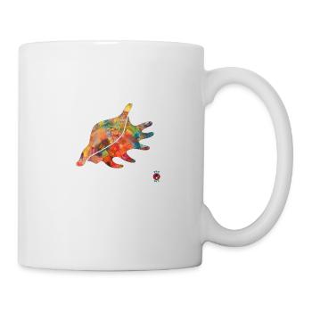 Coquillage 3 - energy art - Mug blanc - blanc - Droite