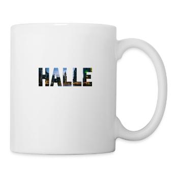 Place du marché de Halle (Saale) - Mug blanc - blanc - Droite