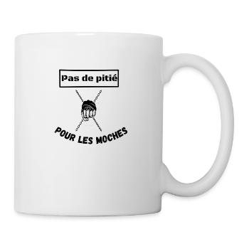 Humour moche - humour noir - Mug blanc - blanc - Droite