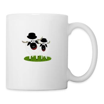 thick and stupid - Mug - white - Right