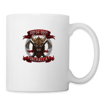 Son of Odin - Valhalla - Viking Warrior - Mug - white - Right