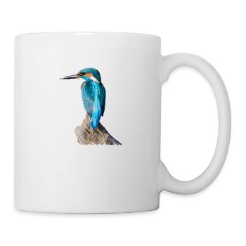 eisvogel 01 - Tasse - Weiß - Rechts