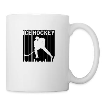 Ice Hockey Ice Hockey Hockey Player Sports - Mug - white - Right