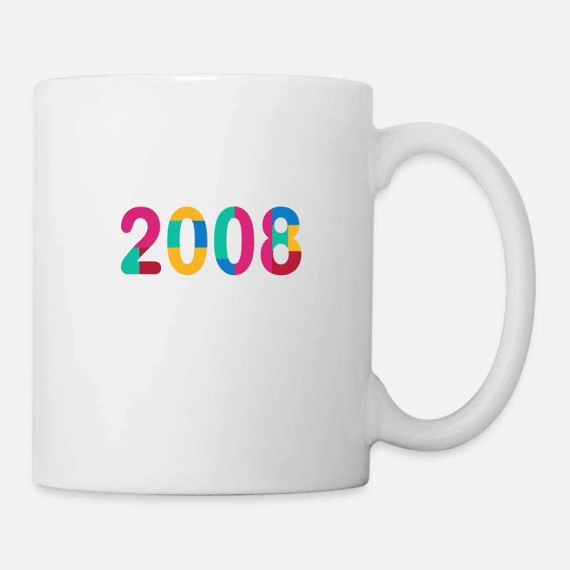 2008 - Mug blanc - blanc