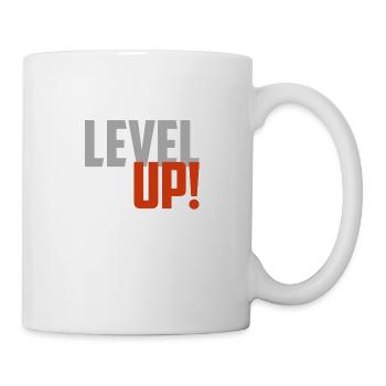 Level up! - Mug - white - Right