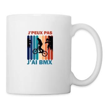 Ich kann nicht BMX haben. - Tasse - Weiß - Rechts