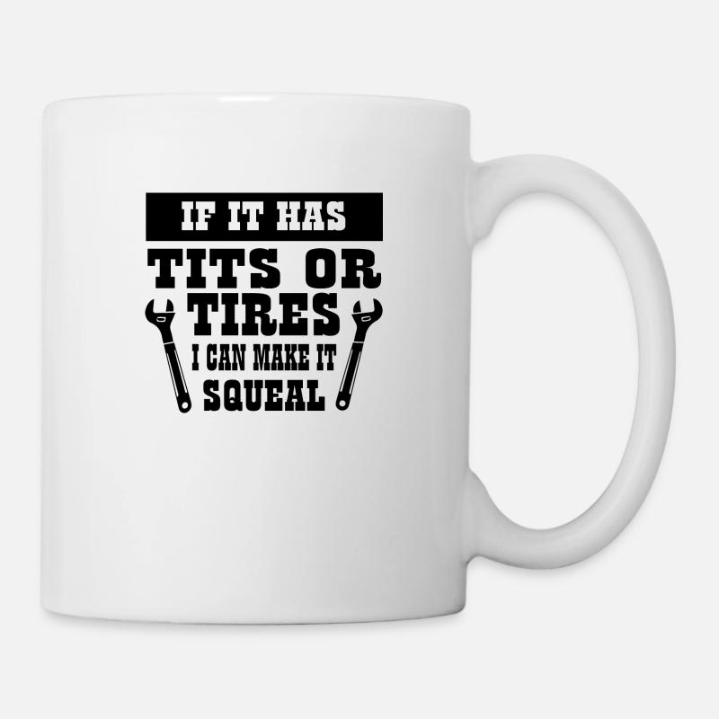 Car Auto - Tasse - Weiß
