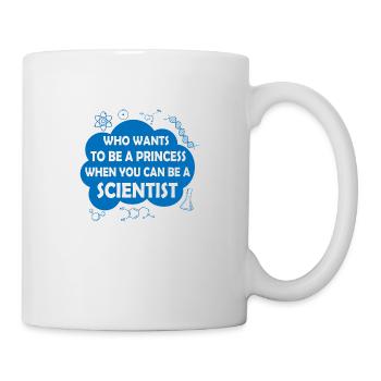 scientifique proverbe physicien cadeau - Mug blanc - blanc - Droite