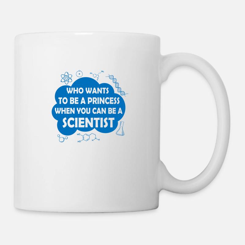 scientifique proverbe physicien cadeau - Mug blanc - blanc