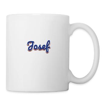 Josef Name Vorname Namenstag - Tasse - Weiß - Rechts