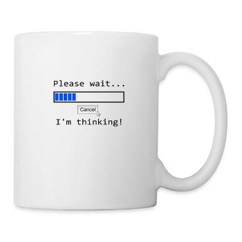 Witziger Spruch - Tasse - Weiß - Rechts