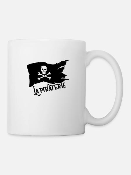 pirate - Mug blanc - blanc