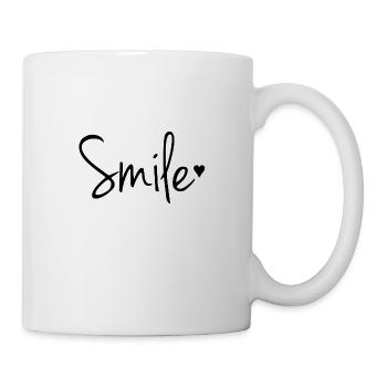 Smile - Tasse - Weiß - Rechts