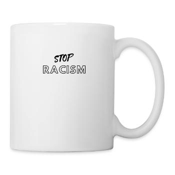 STOP RACISM! - Mug - white - Right
