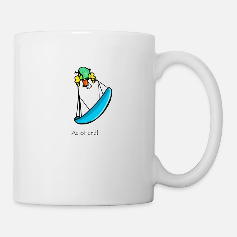 Gleitschirm Paragliding Humor Acro - Tasse - Weiß
